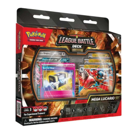 Pokemon League Battle Deck Mega Lucario Ex