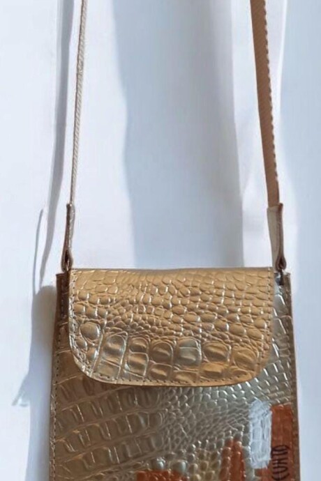 Bandolera CELI Dorada Con Arte