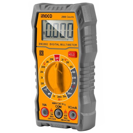 Set Ingco pinza amperimétrica + tester multímetro + detector de voltaje Set Ingco pinza amperimétrica + tester multímetro + detector de voltaje