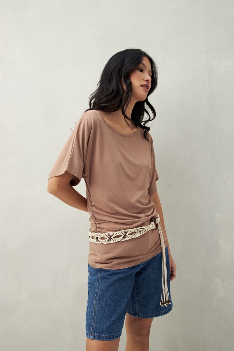 REMERA BINDER Visón