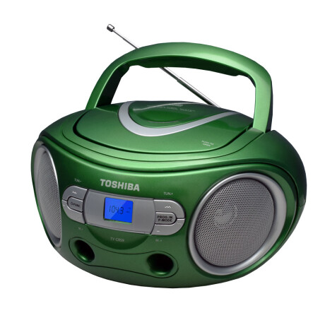 Radio Toshiba Crs9 Am Fm Cd Verde Radio Toshiba Crs9 Am Fm Cd Verde