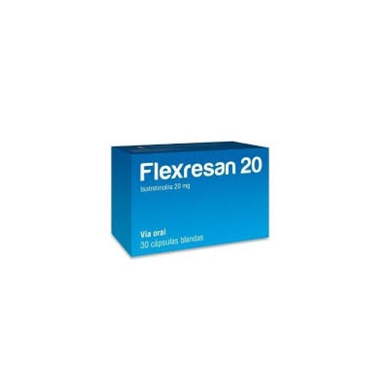 FLEXRESAN 20 MG 30 CAP BLANDAS FLEXRESAN 20 MG 30 CAP BLANDAS