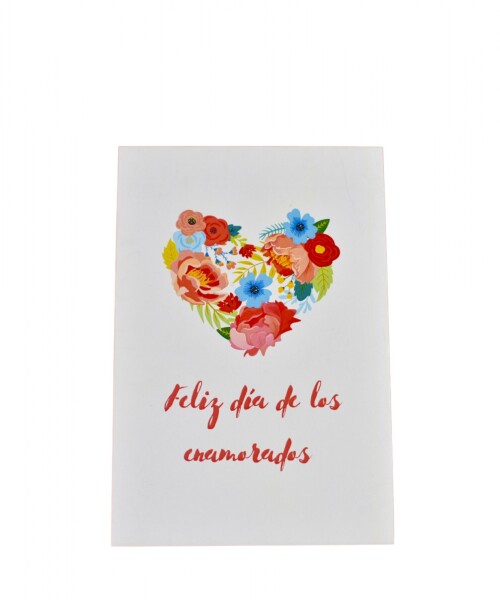 Tarjeta san valentin 10x15 DISEÑO 1