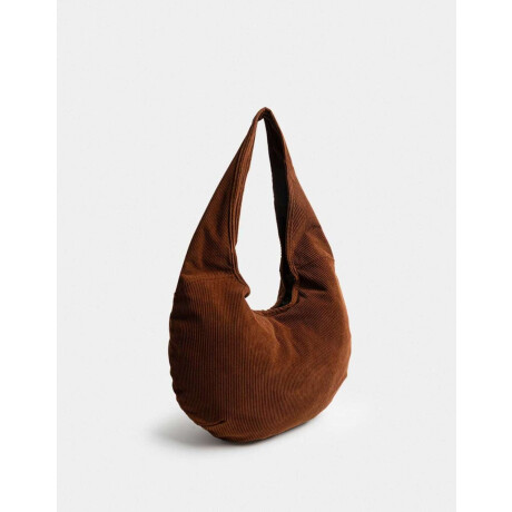 Cartera Cartera Saca Corderoy Chocolate Marron Chocolate