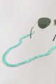 Cadena para lentes y tapa bocas Verde jade