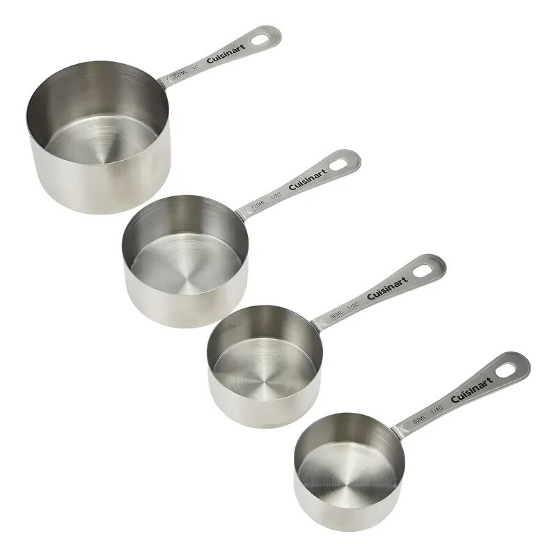 Set de cucharas medidoras de acero inoxidable Cuisinart Set de cucharas medidoras de acero inoxidable Cuisinart