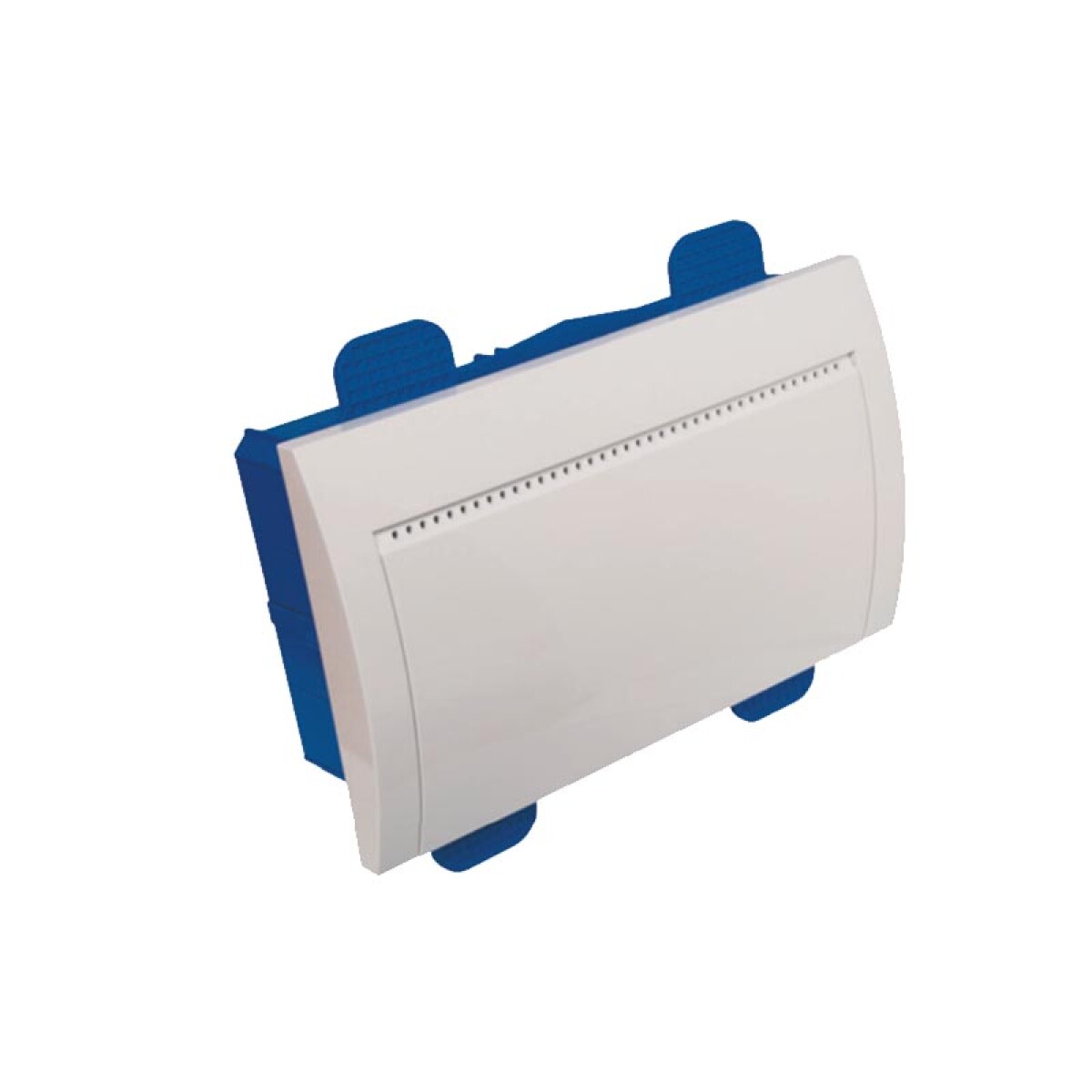 Tablero de embutir p/yeso 12 mód. din puerta opaca - C10219 