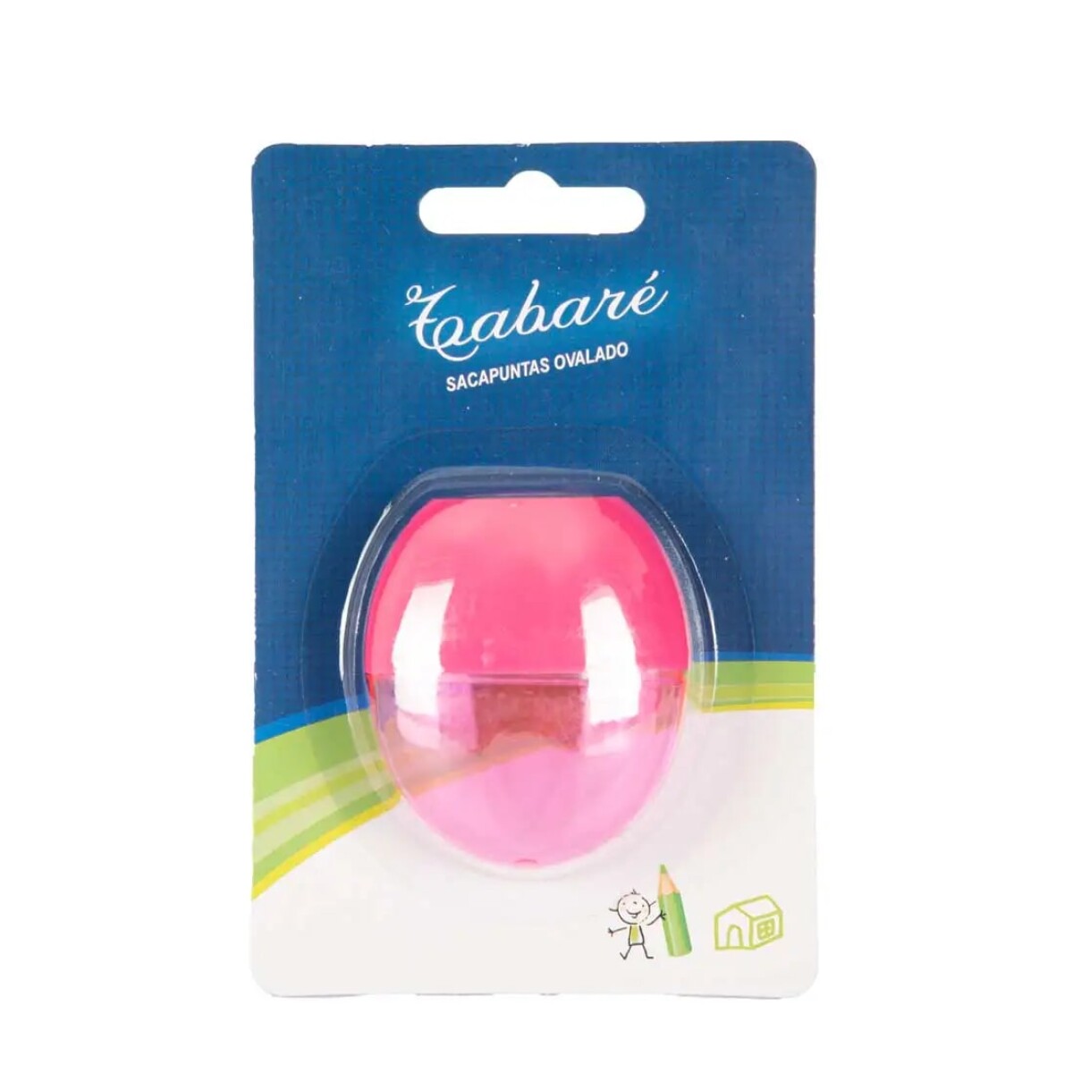 Sacapuntas Tabare Blister - Rosado 