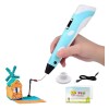 Impresora Lápiz 3D con filamento de regalo color CELESTE Impresora Lápiz 3D con filamento de regalo color CELESTE