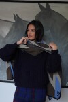 Navajo Scarf Gris