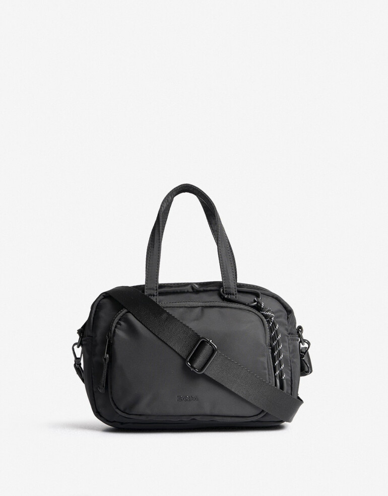 Bowling Nylon Cartera Bowling De Nylon - Negro