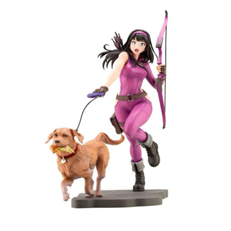 Marvel Kate Bishop Hawkeye Bishoujo Statue By Kotobukiya - Anime-Style Collectible Figure 9.8 Inches - View #7