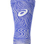 Medias Running Fujitrail Graphic Crew Sock Unisex Cobalt Burst/cream