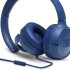 Auriculares JBL Tune 500 Pure Bass Cable Plano Jack 3.5mm Color Variante Azul
