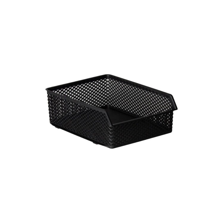 CANASTO ORGANIZADOR MULTIUSO APILABLE NEGRO CANASTO ORGANIZADOR MULTIUSO APILABLE NEGRO