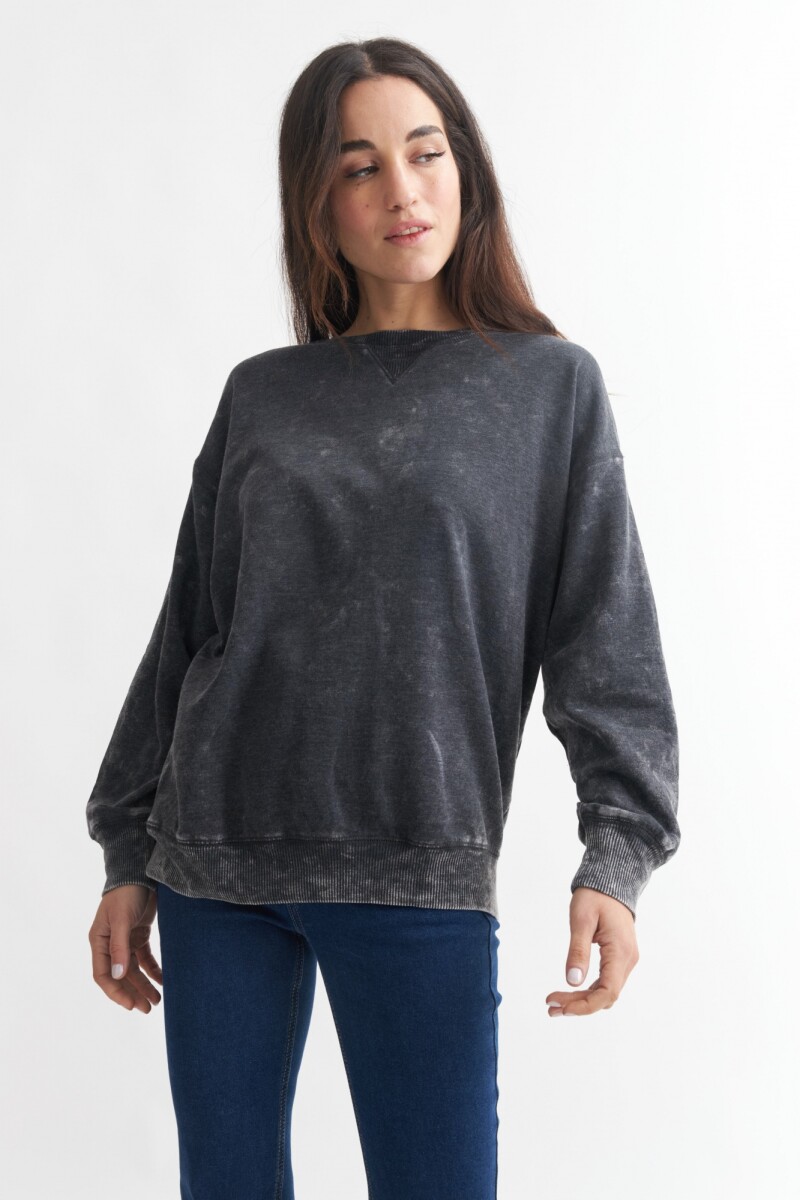 Buzo acid wash NEGRO