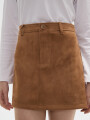 Falda Arvess Beige Oscuro