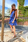 Merengue Dress Azul
