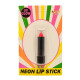 Labial Neón x1 Naranja