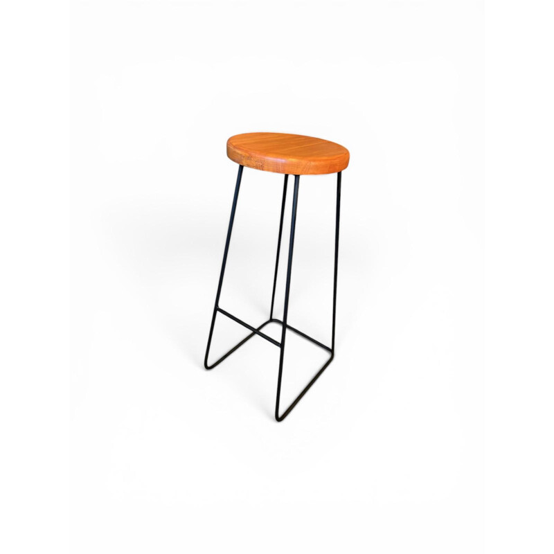 Taburete Alto Eucaliptus Industrial Taburete Alto Eucaliptus Industrial
