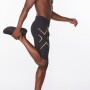 Light Speed Compression <br /> Shorts - Hombre Black/gold Reflective