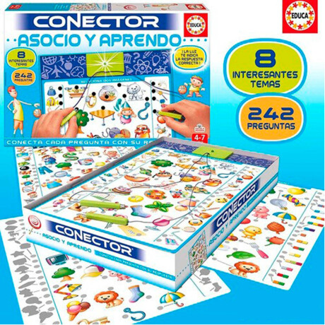 Juego Educa Conector Asocio Y Aprendo Didáctico Juego Educa Conector Asocio Y Aprendo Didáctico