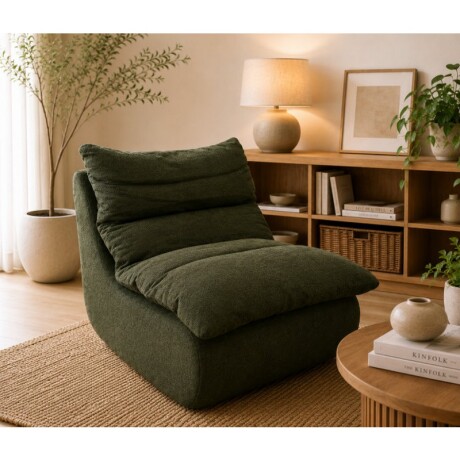 SOFA COMPRIMIDO VERDE SOFA COMPRIMIDO VERDE