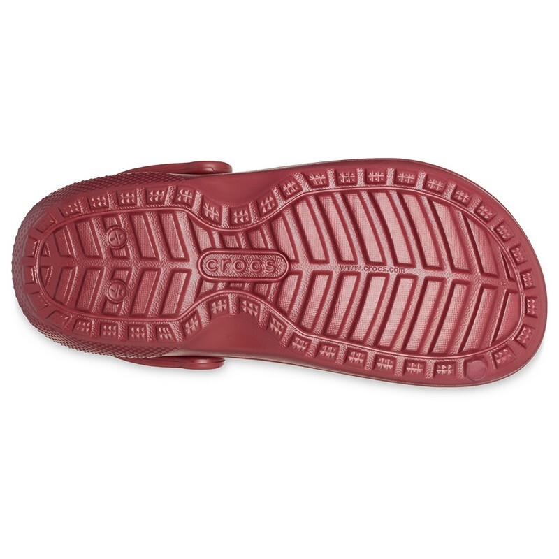 Crocs Classic Lined Pantuflas Rojo