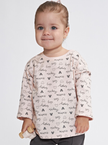 Camiseta ml rayas Rosa