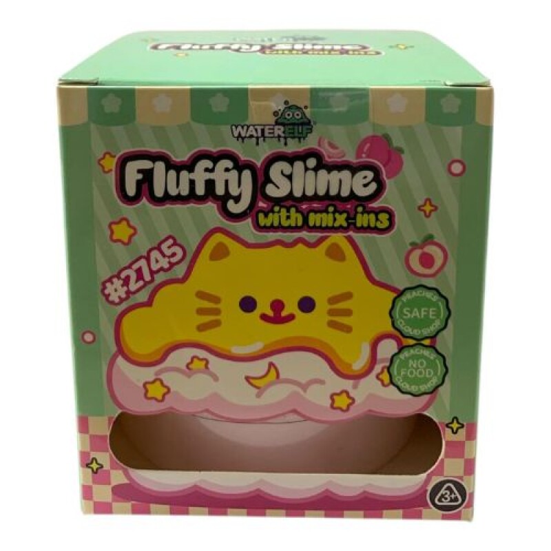 Fluffy Slime mix-ins Dasheen Green