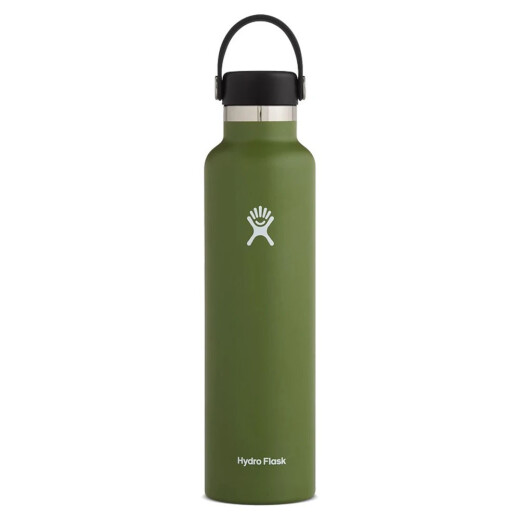 Botella Hydro Flask 24 Oz. (0.71 L) Standard Mouth Olive Botella Hydro Flask 24 Oz. (0.71 L) Standard Mouth Olive