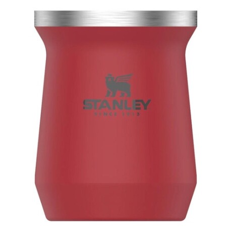 Mate Stanley acero inox. 230ml Rojo