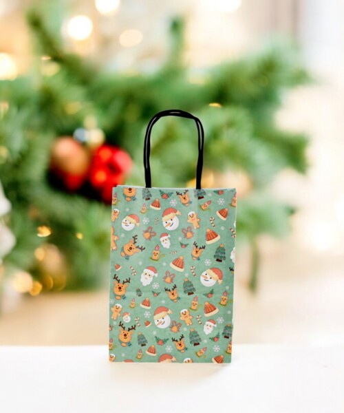 Bolsa fantasia luna 14x08x20 cm Navidad Snow holiday