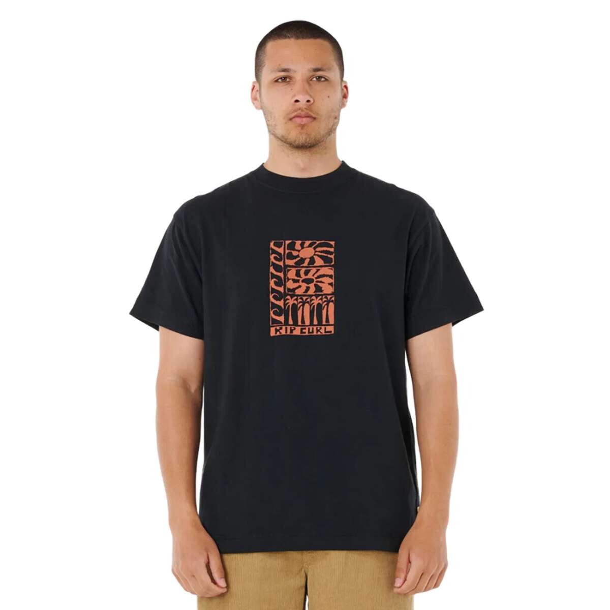 Remera Rip Curl Aots Ty Williams Stacked Tee - Negro 