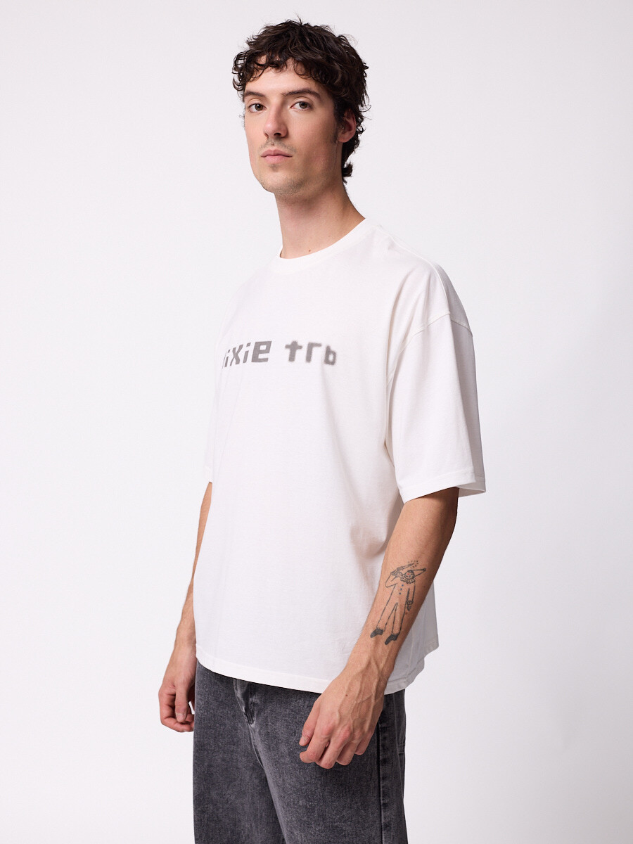 T-SHIRT ISCLA DIXIE - Crudo 