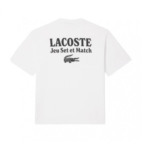 REMERA LACOSTE JERSEY LOURD White