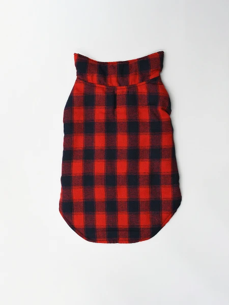 CAPA DE ABRIGO PARA MASCOTA ROJO