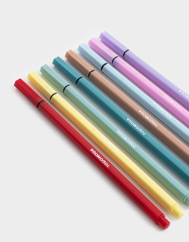 Lapices y Lapiceras Set Grande Set De Microfibras Hotel Tm - Combinacion Multicolor