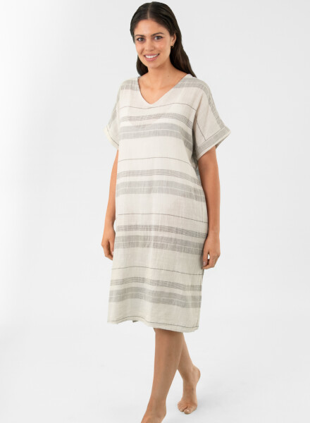 Vestido toscana Beige