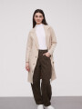 Saco Coatira Beige