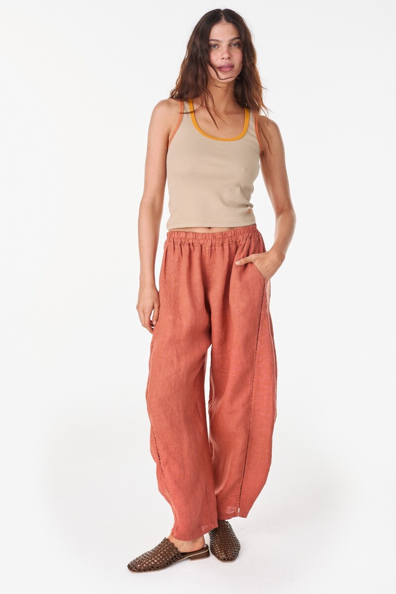 Pantalon Solis Terracota
