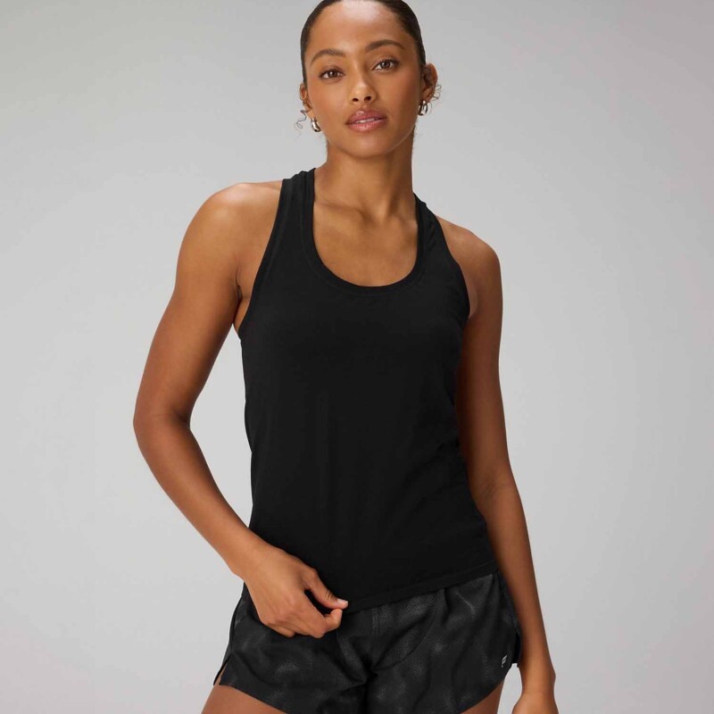 Polo Feather Tech+ Racerback Bividi Mujer Black