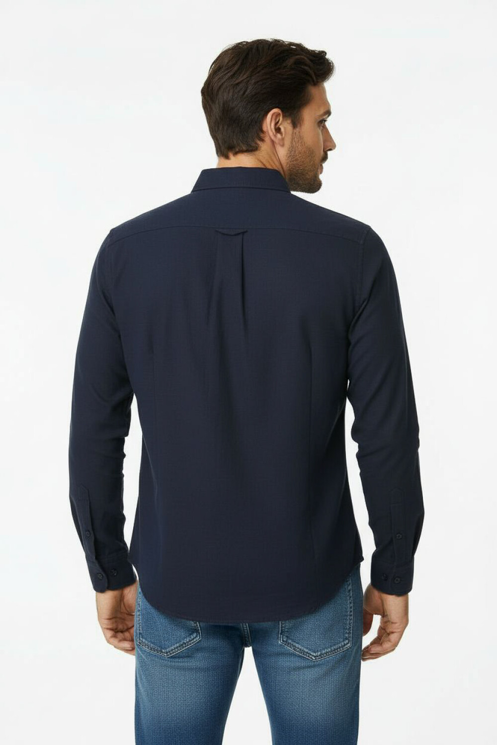 Camisa Evren Azul Marino