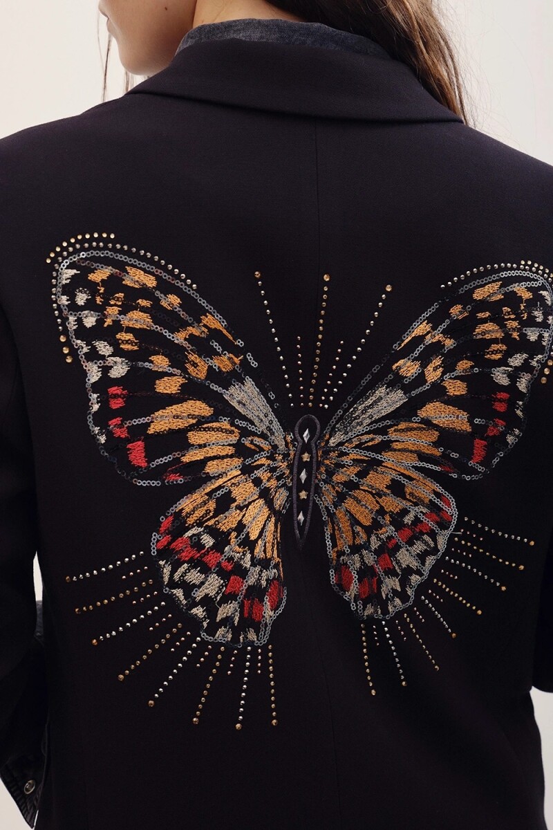 SACO PINDA BUTTERFLY Negro