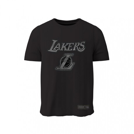 REMERA NBA LAKERS SLAM DENIM Black