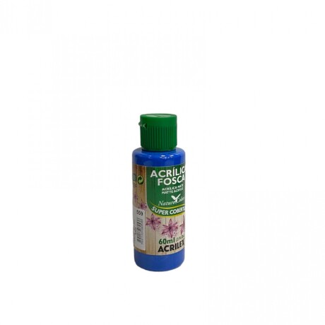 Pintura Acrílica Acrilex Mate 60 ml (Tonos Azules) 559 Azul