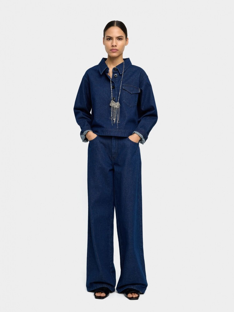 Pantalón Vaquero 100% Algodón azul
