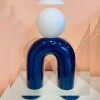 ROY Lámpara De Mesa Portátil Alto: 29cm - Azul