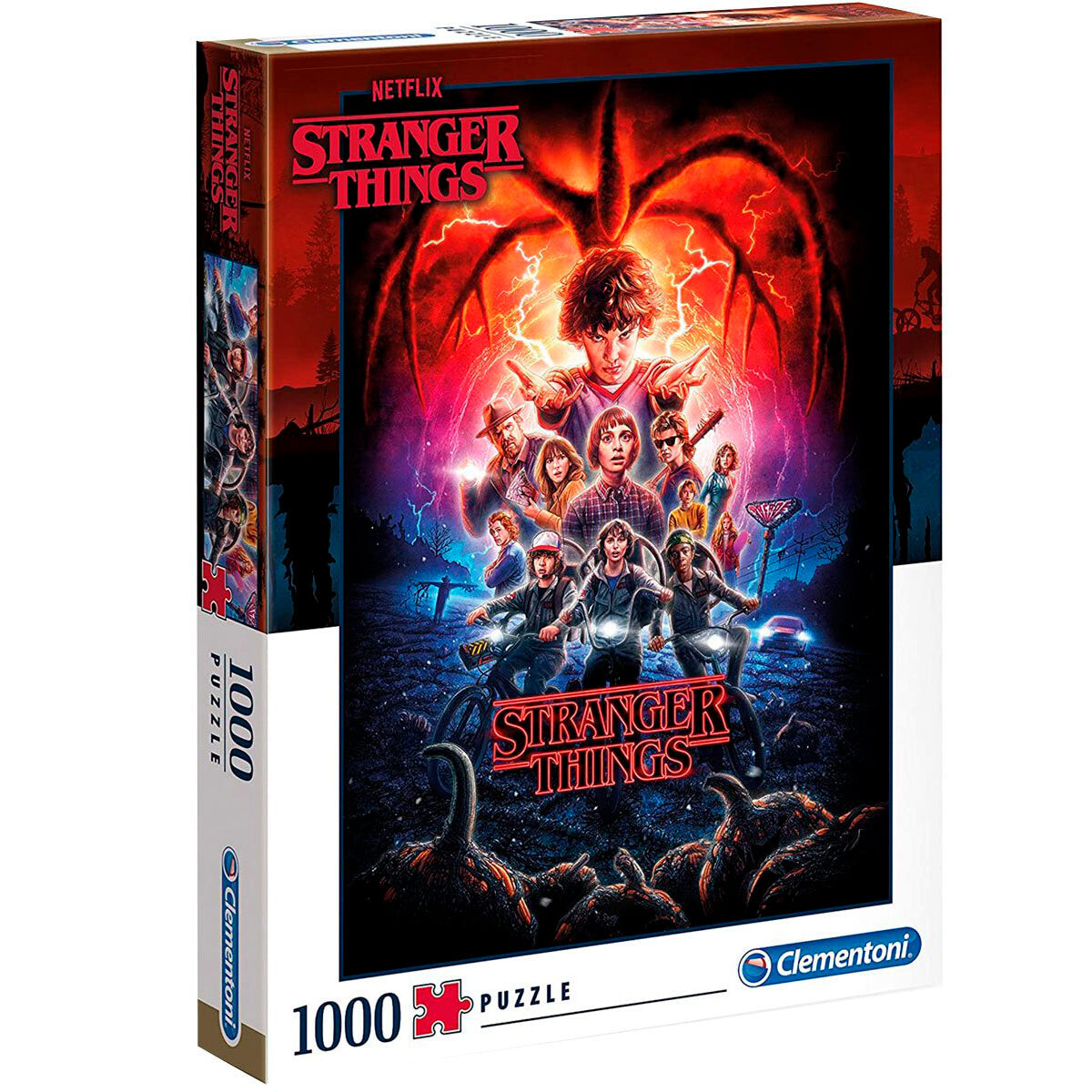 Puzzle Clementoni Stranger Things 1000 Pzs Calidad HD 