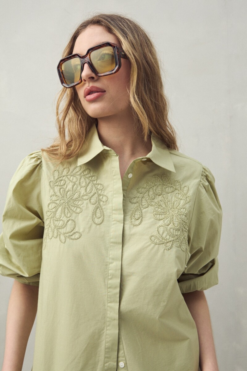 CAMISA CORDEL Verde Oliva